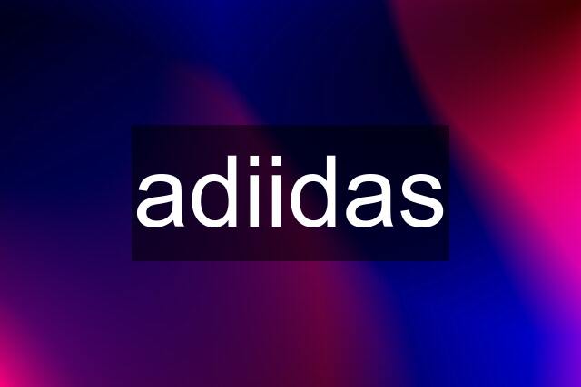 adiidas