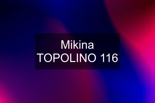 Mikina TOPOLINO 116