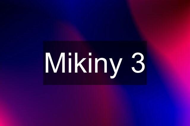 Mikiny 3
