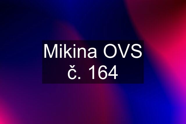 Mikina OVS č. 164