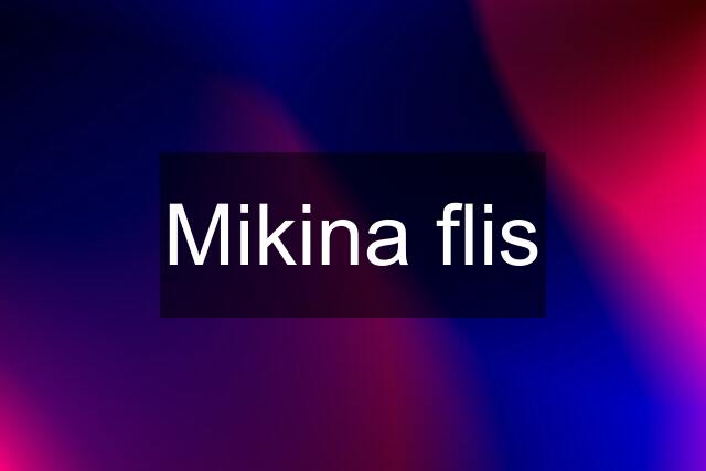 Mikina flis