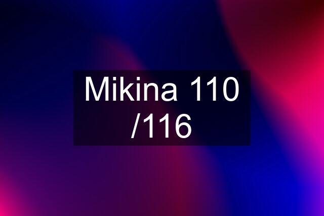 Mikina 110 /116
