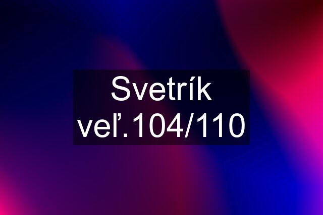 Svetrík veľ.104/110