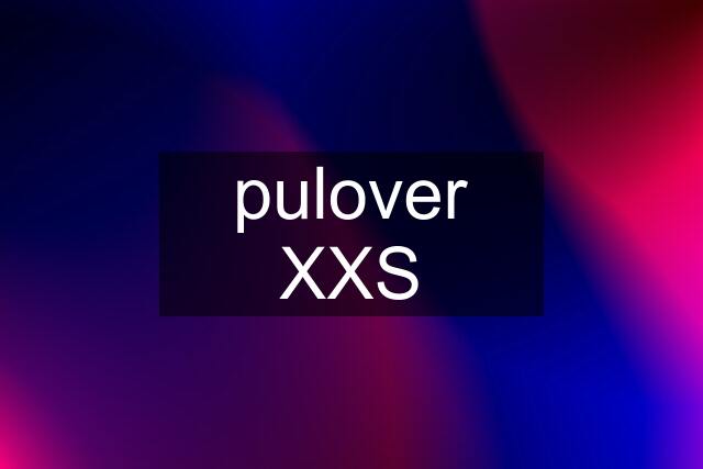 pulover XXS