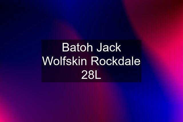 Batoh Jack Wolfskin Rockdale 28L
