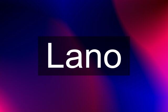 Lano