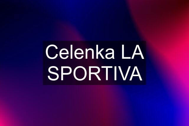 Celenka LA SPORTIVA