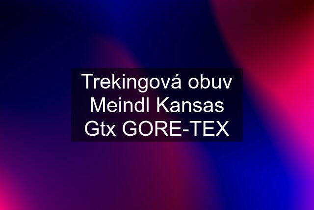 Trekingová obuv Meindl Kansas Gtx GORE-TEX