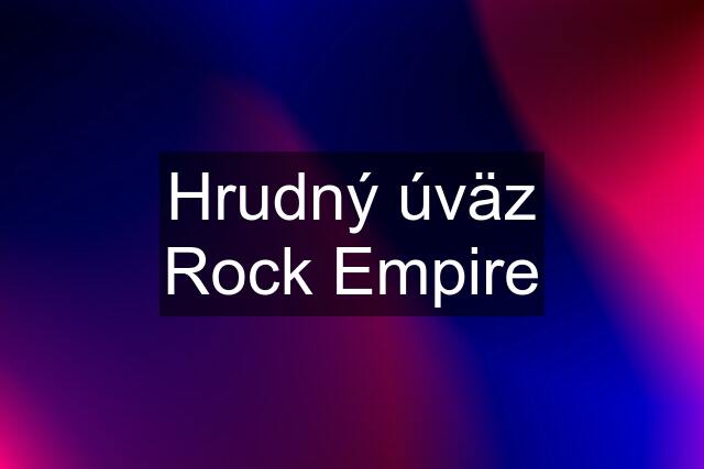 Hrudný úväz Rock Empire