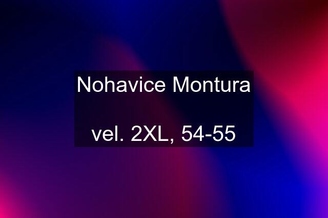 Nohavice Montura  vel. 2XL, 54-55