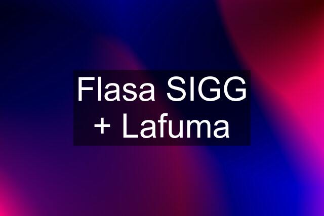 Flasa SIGG + Lafuma