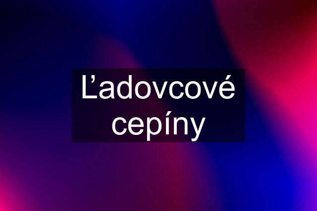 Ľadovcové cepíny