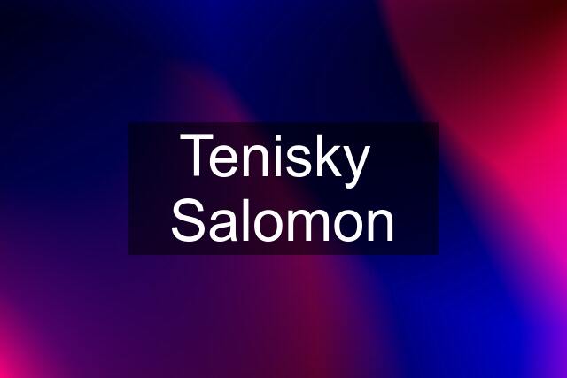 Tenisky  Salomon