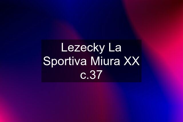 Lezecky La Sportiva Miura XX c.37