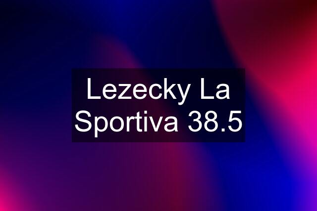 Lezecky La Sportiva 38.5