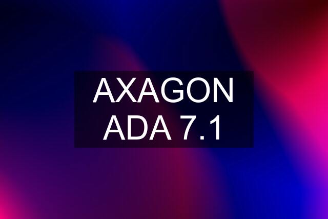 AXAGON ADA 7.1