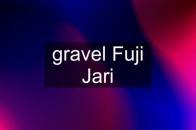 gravel Fuji Jari