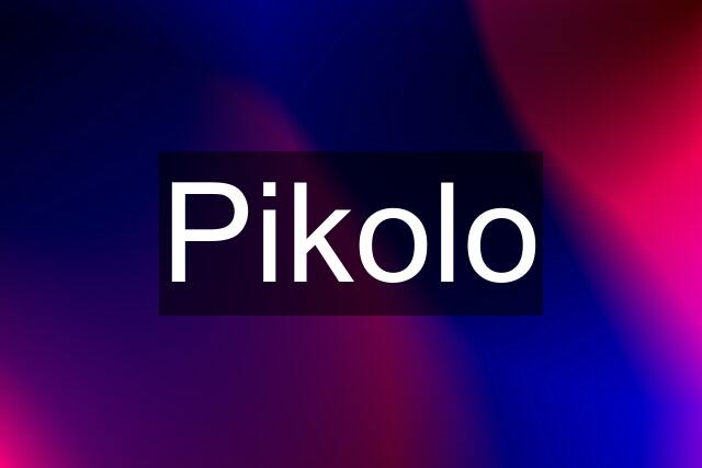 Pikolo