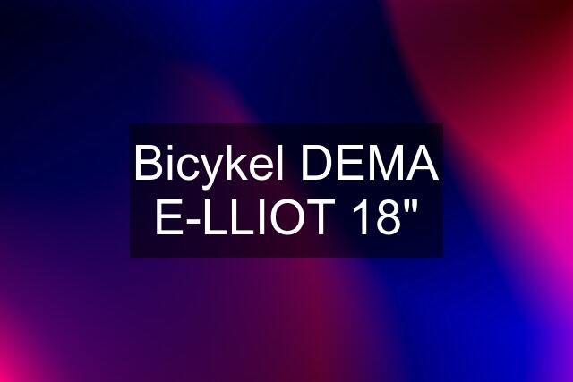 Bicykel DEMA E-LLIOT 18"