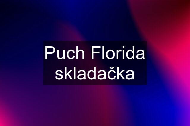 Puch Florida skladačka