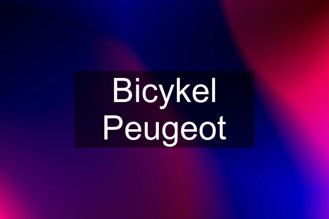 Bicykel Peugeot