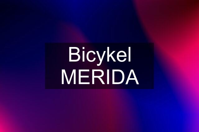 Bicykel MERIDA