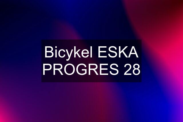 Bicykel ESKA PROGRES 28