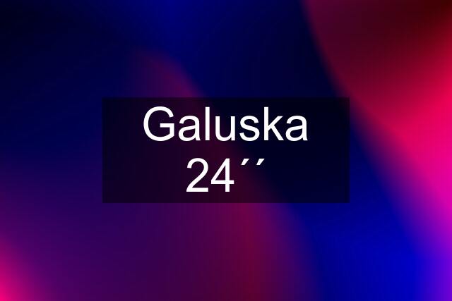 Galuska 24´´