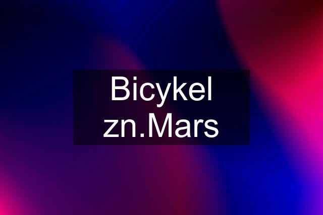 Bicykel zn.Mars