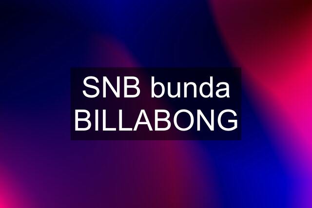 SNB bunda BILLABONG