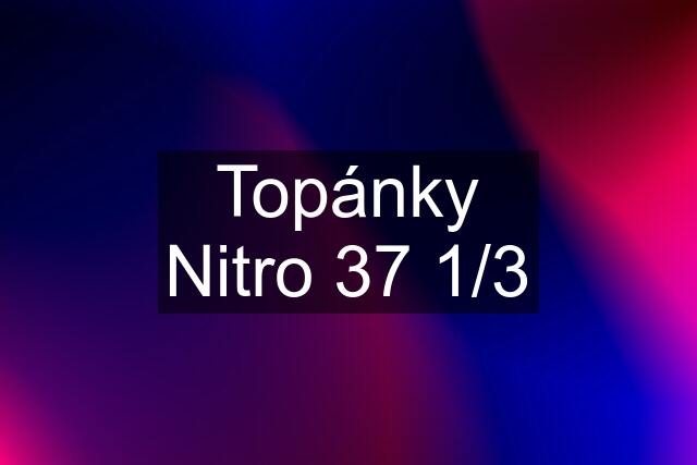 Topánky Nitro 37 1/3