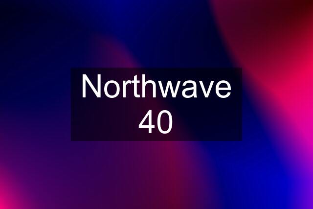 Northwave 40