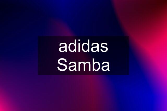 adidas Samba