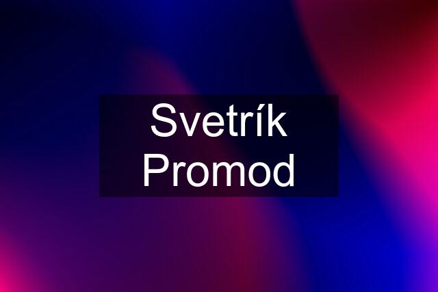 Svetrík Promod