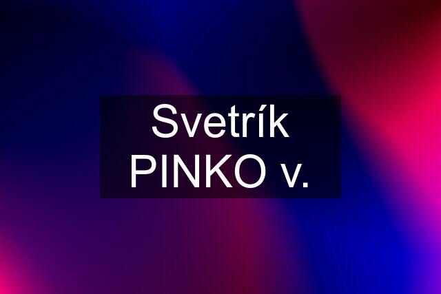 Svetrík PINKO v.