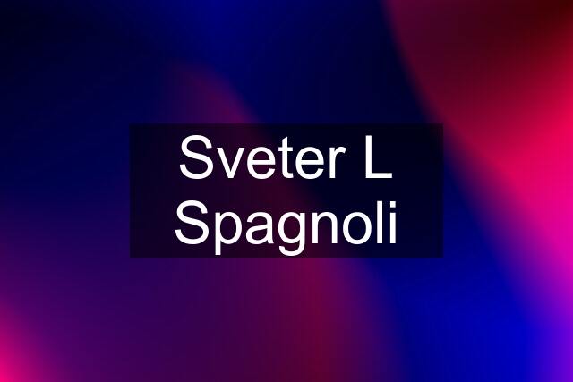 Sveter L Spagnoli