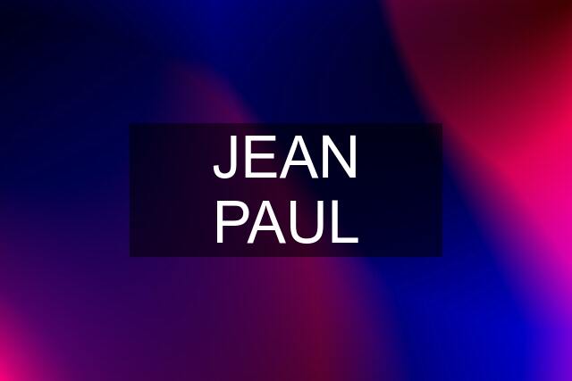 JEAN PAUL