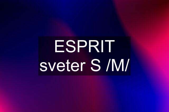 ESPRIT sveter S /M/