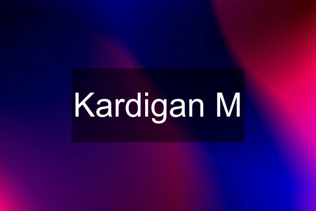 Kardigan M