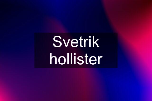 Svetrik hollister