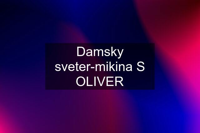 Damsky sveter-mikina S OLIVER