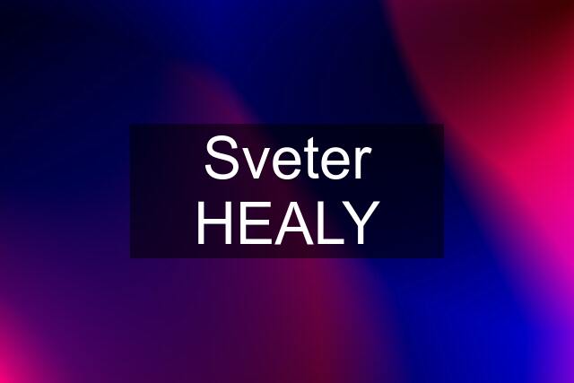 Sveter HEALY