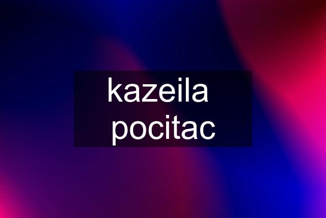 kazeila  pocitac