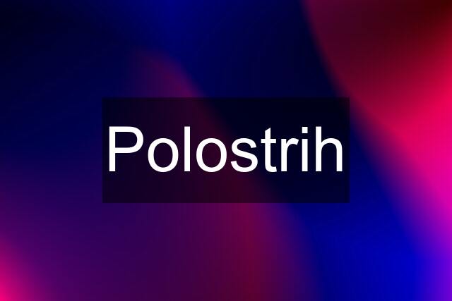 Polostrih