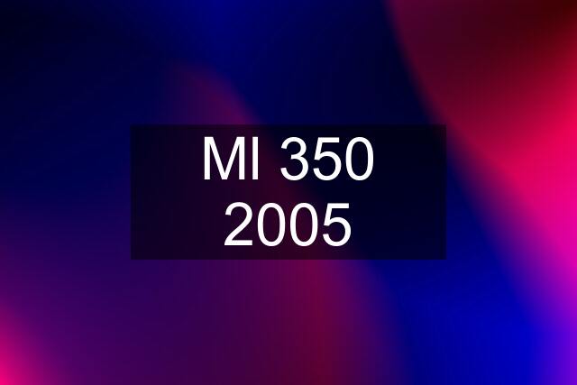 Ml 350 2005