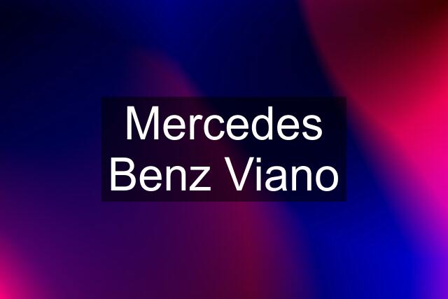 Mercedes Benz Viano