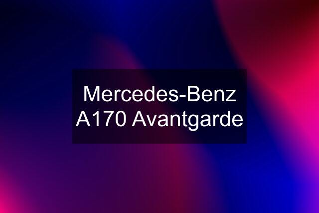 Mercedes-Benz A170 Avantgarde