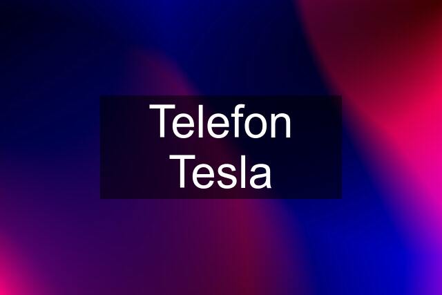 Telefon Tesla