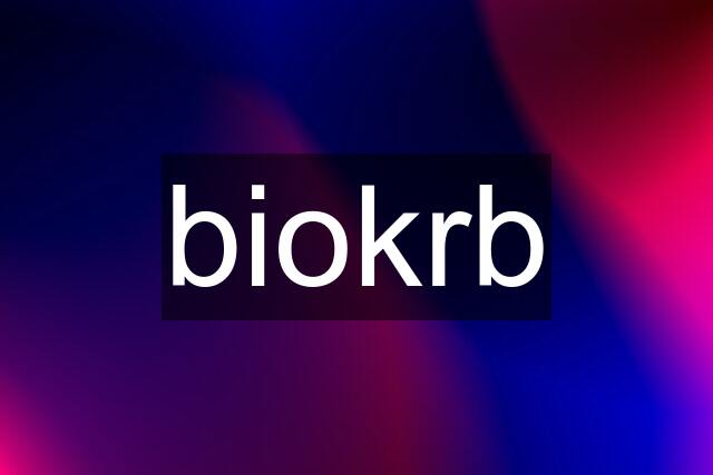 biokrb