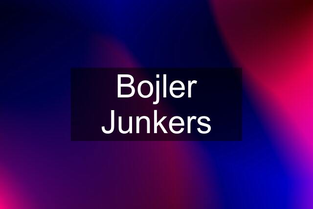 Bojler Junkers